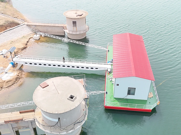 Przyjdź tutaj, aby dowiedzieć się więcej na temat sekcji pompowni do poboru wody.