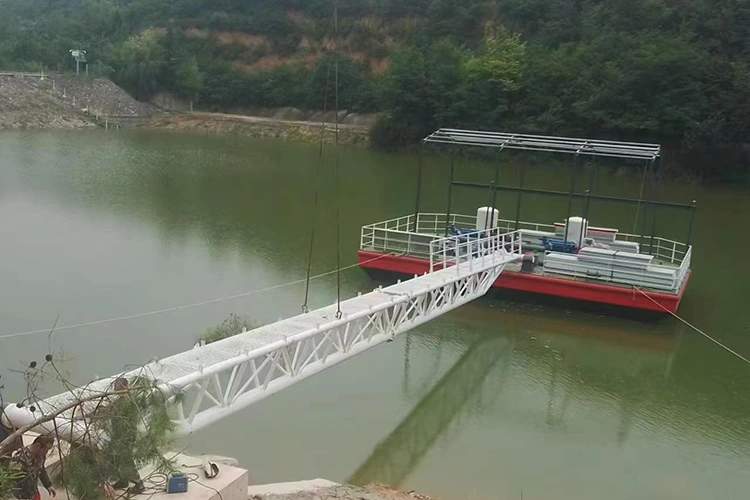 Waters with Complex Terrain Pumping Station