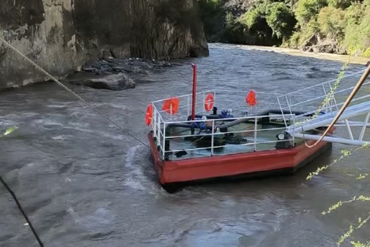 Przepompownia wody po klęsce żywiołowej