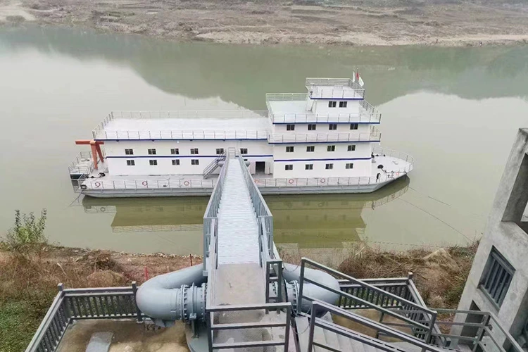 Wody o dużych wahaniach poziomu wody Przepompownia